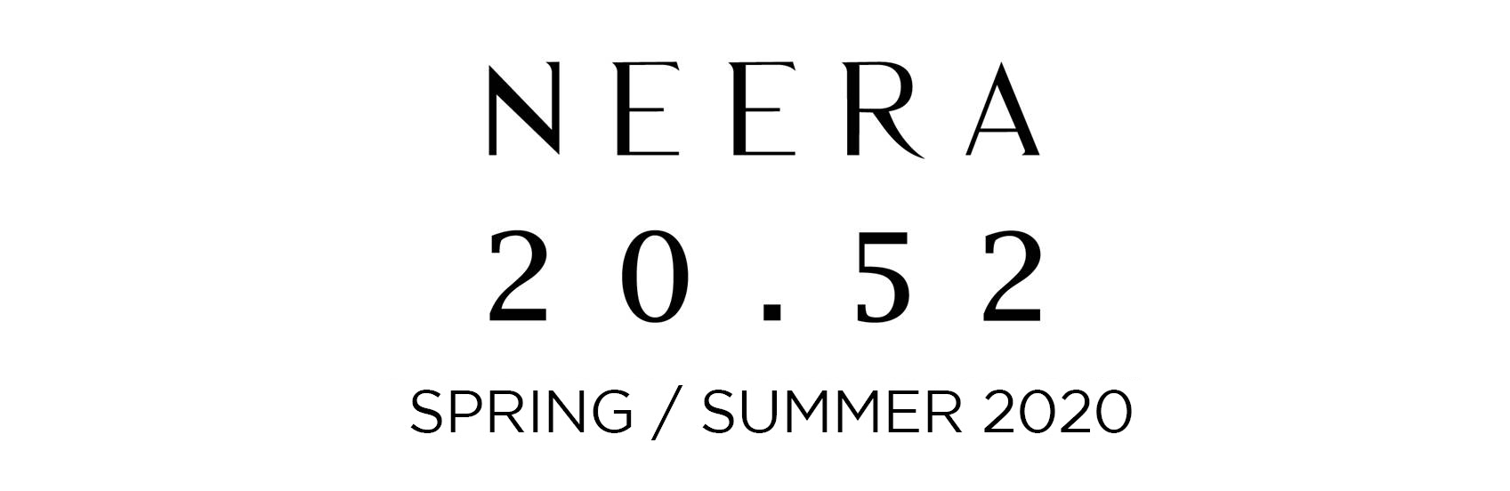Neera Spring Summer 2020